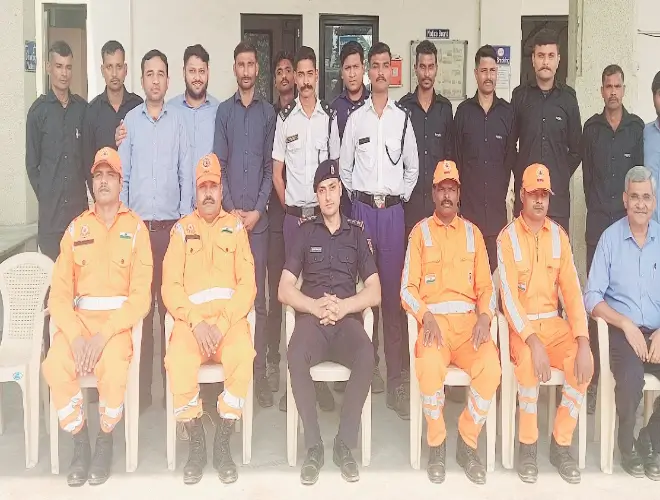 Awareness cum Training Session by NDRF